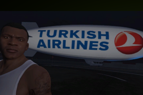 Turkish Airlines Blimp (Zeplin)